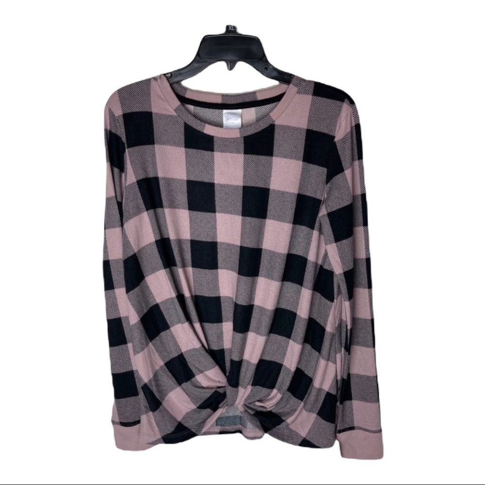 NWT Stars Above Pink Buffalo Long Sleeve Top XS